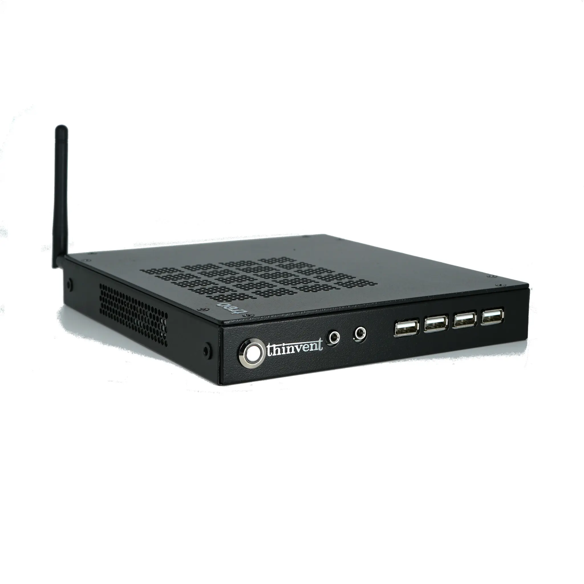 Thinvent® Treo Mini PC, Intel® processor N97 (4 core, up to 3.6 GHz, 6 MB cache), 4GB DDR4 RAM, 512GB SSD, 12V 5A Adapter, Dual Band WiFi, Thinux™ Embedded Linux, Thinvent® Keyboard and Mouse set